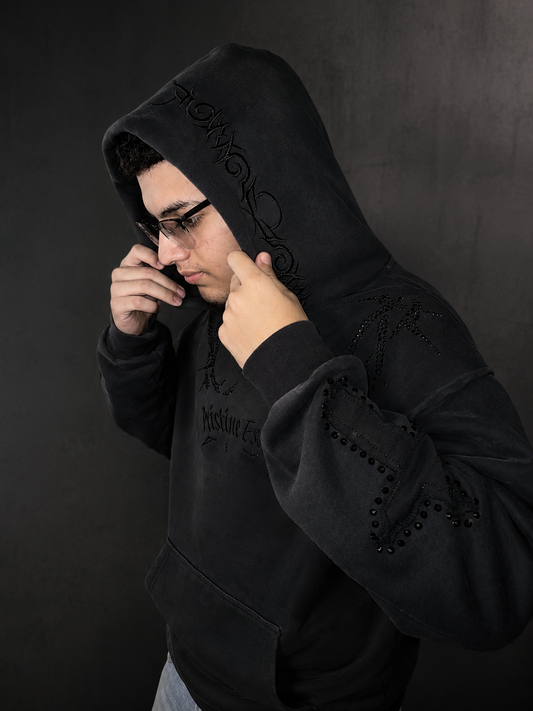 Pristine Hoodie -  Black